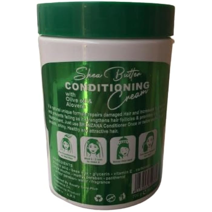 Bronzana Conditioner with olive oil, aloe vera and shea butter 700 g - Image 2